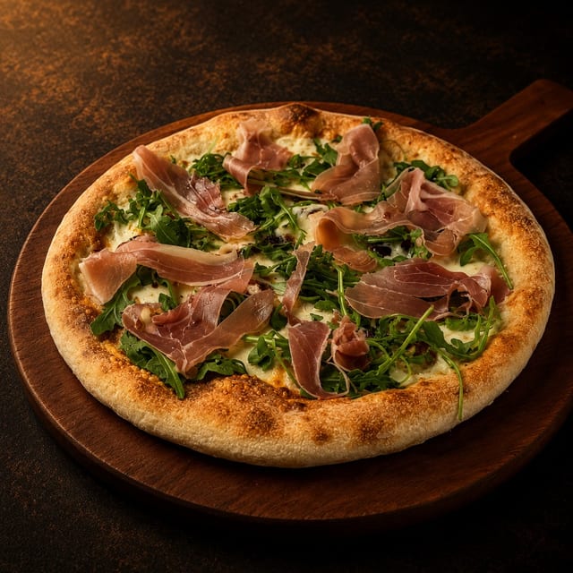 Amalfi Prosciutto Pizza.